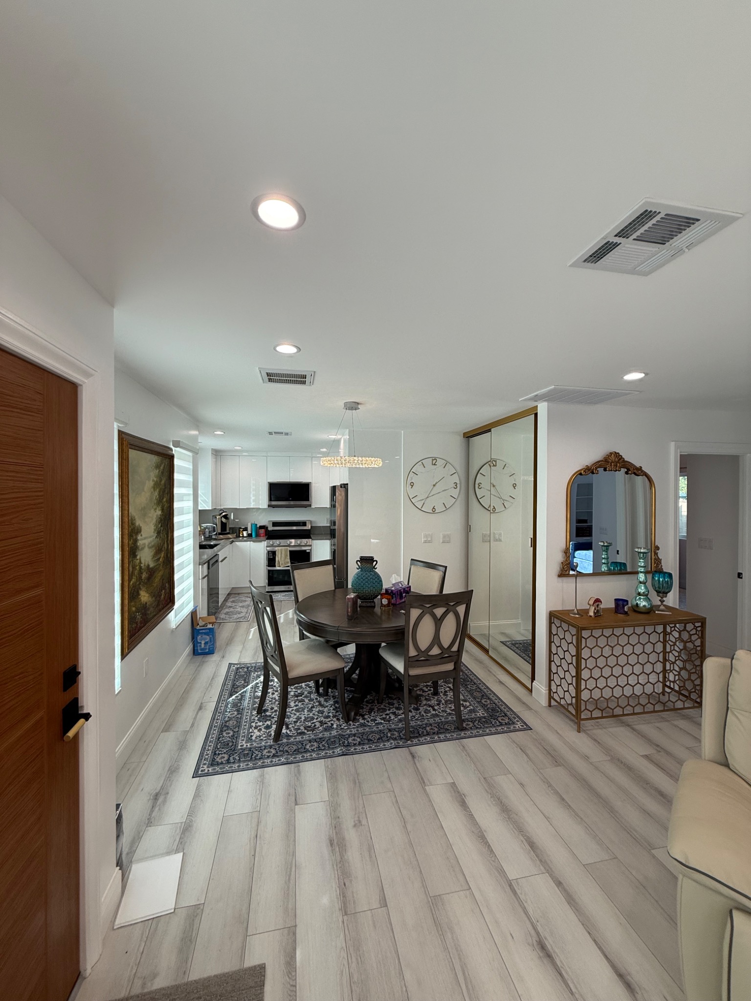 North Hills ADU open-plan interior